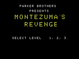 Montezuma's Revenge screenshot 3 for Colecovision